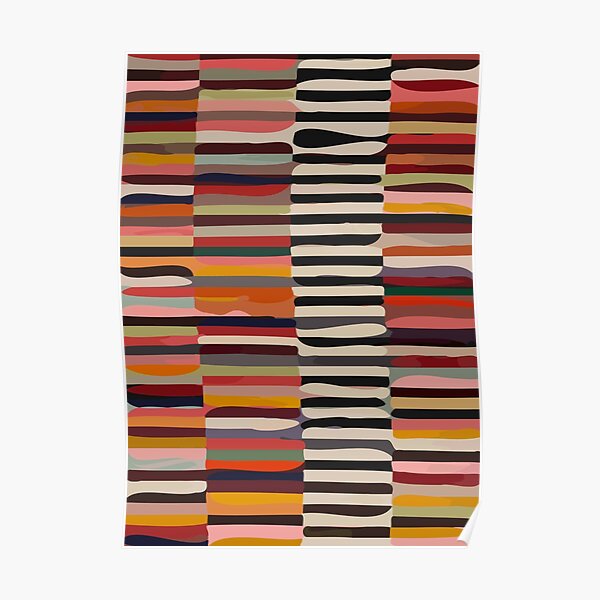 Etchnic Scandinavian Pattern Poster