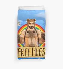 ADAM LIKES HUGS - GAY PRIDE Duvet Cover
