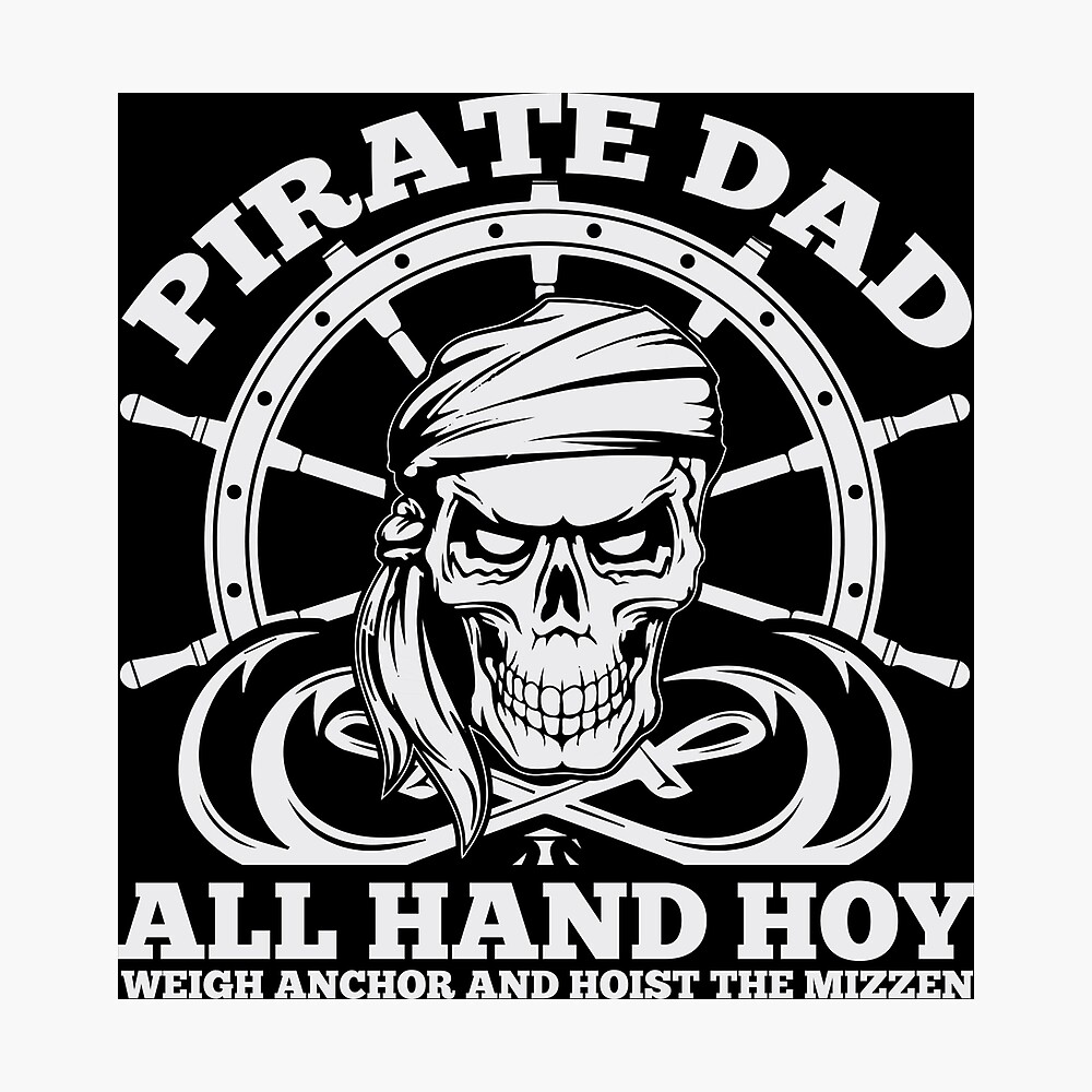 Pirate Dad Design - Unique Pirate Lingo Gifts' Men's T-Shirt