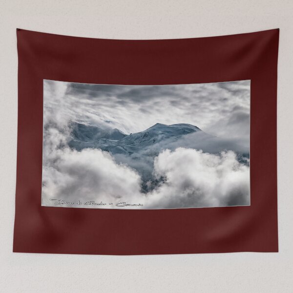Item preview, Colour image of the Dome de Gouter from the summit of the Aiguille du Midi at 12,000 feet high, at Chamnonix Mnt Blanc designed and sold by Wildwales.