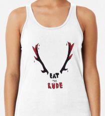 Hannibal - Eat The Rude Bloody Antlers Women's Tank Top