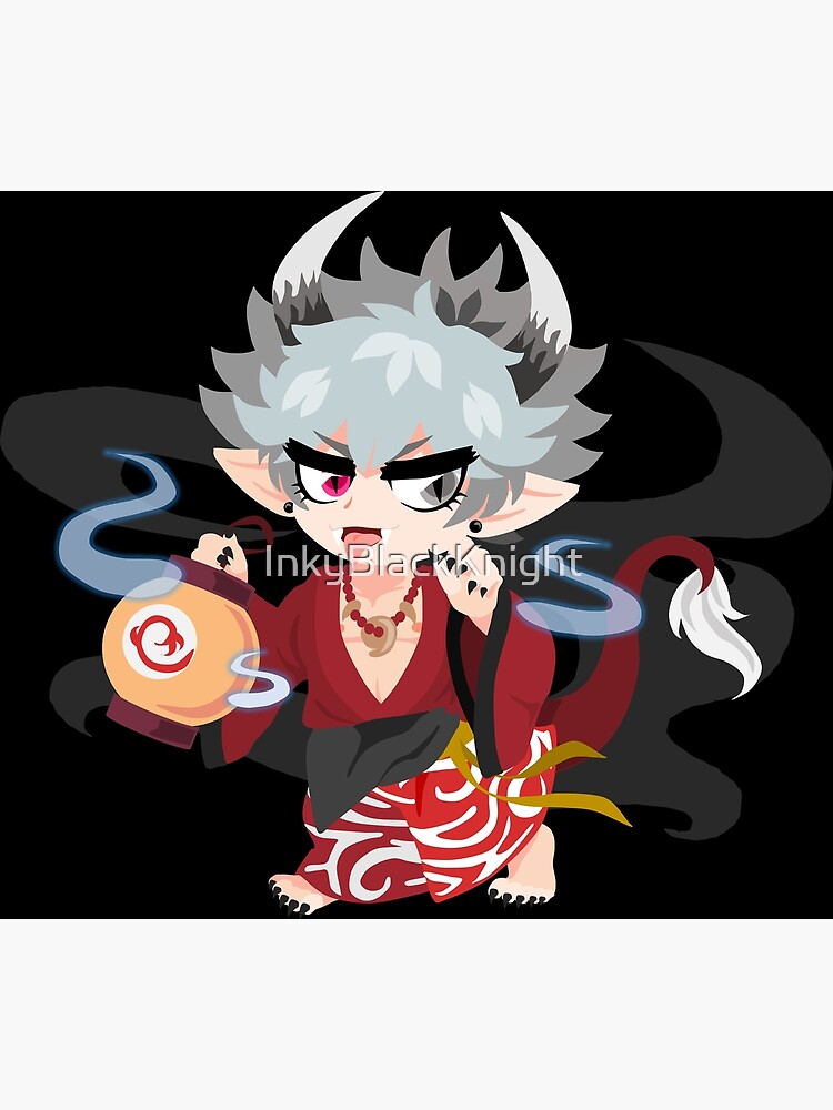 "Kijin" Art Print by InkyBlackKnight | Redbubble