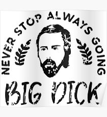 Asmongold Hören Sie nie auf, immer dick zu werden Poster