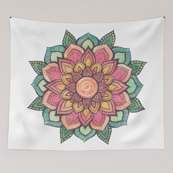 Item preview,  Blossoms mandala designed and sold by Foenix-Mandalas.