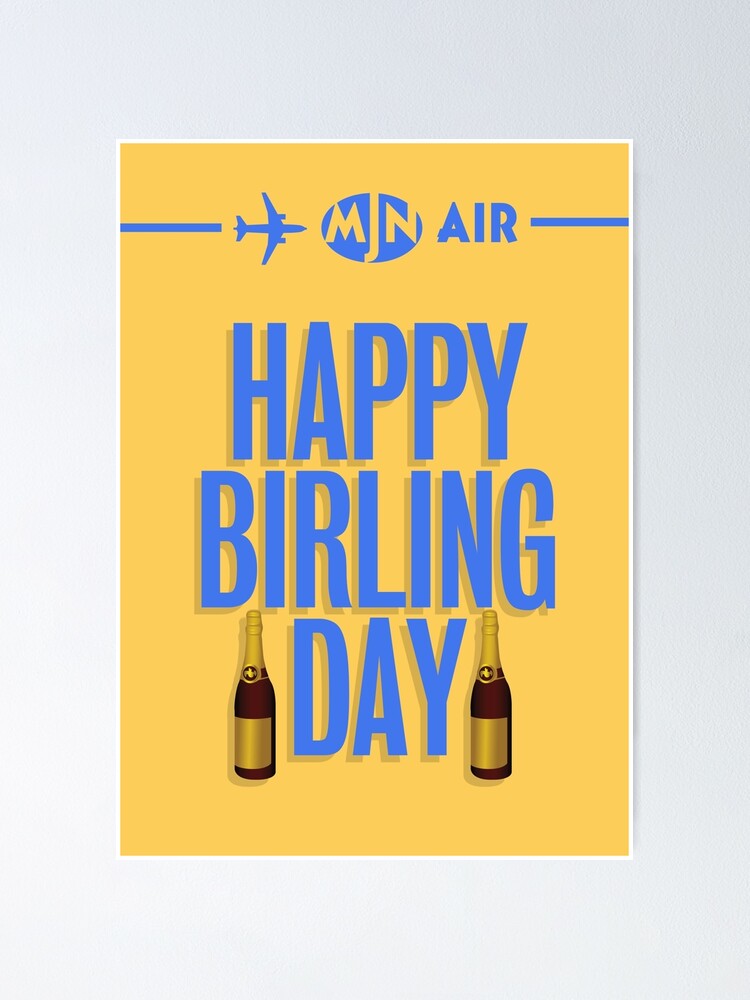 Happy Birling Day Cabin Pressure Poster By Beyondgraphic