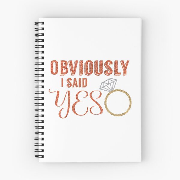 Item preview, Obviously I said - Just engaged announcement designed and sold by PaperStorm.