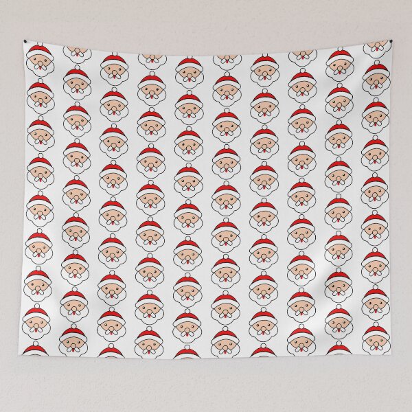 Item preview, Cute Santa Face designed and sold by RagnarokDesigns.