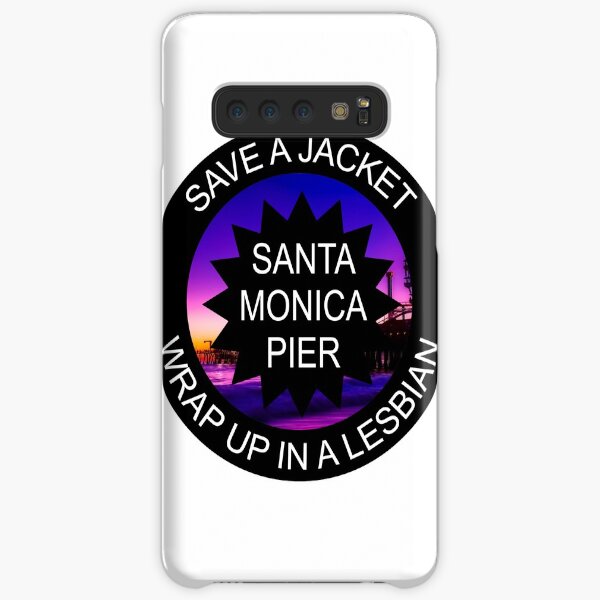 Santa Monica Pier - Save a Jacket - Wrap up in a Lesbian (inspired by Hayley Kiyoko) Samsung Galaxy Snap Case