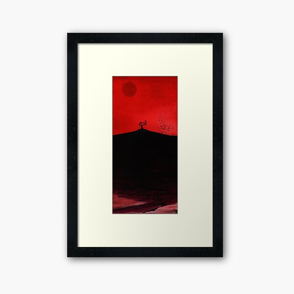 Red Dawn Framed Art Print