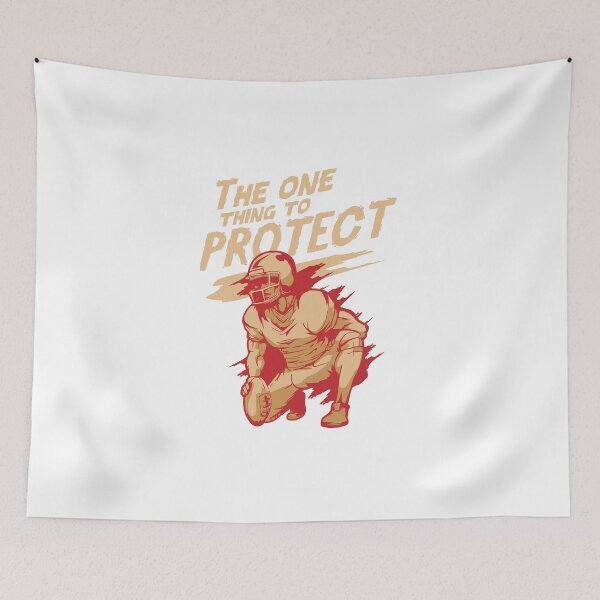 Item preview, Football position center aggressive manly gift designed and sold by Mic Designs.