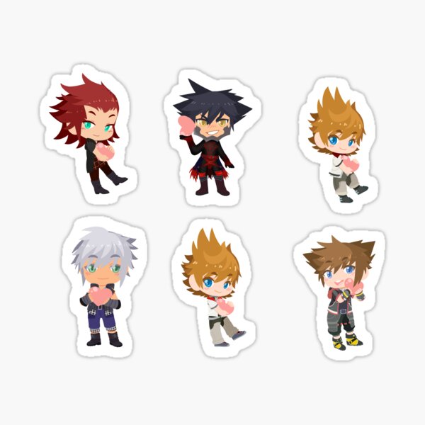 Artikel-Vorschau von Kingdom Hearts Valentines Set, designt und verkauft von rabbitaddict.