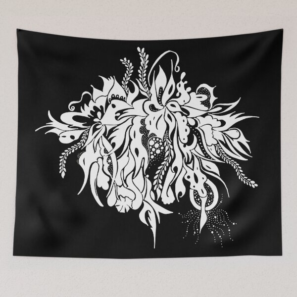 Item preview, Ink summer feeling black by mjvision Mia Niemi designed and sold by mjvisiondesign.