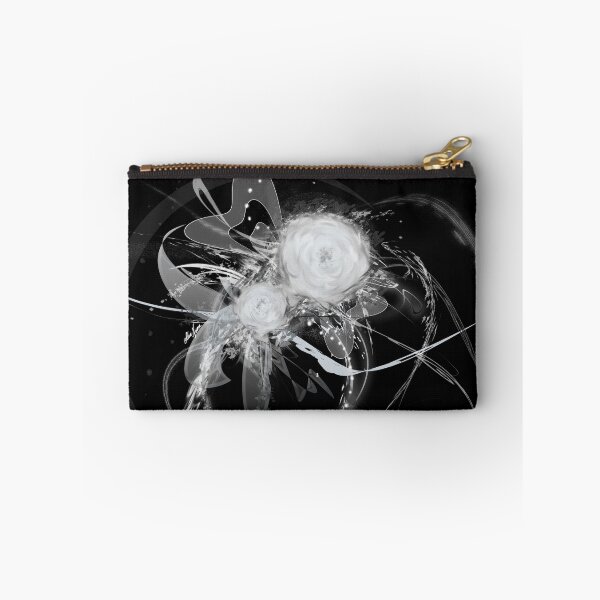 Item preview, Black flower with white by mjvision Mia Niemi designed and sold by mjvisiondesign.