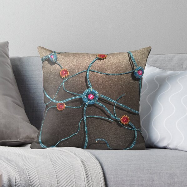 The Internal Storm Throw Pillow