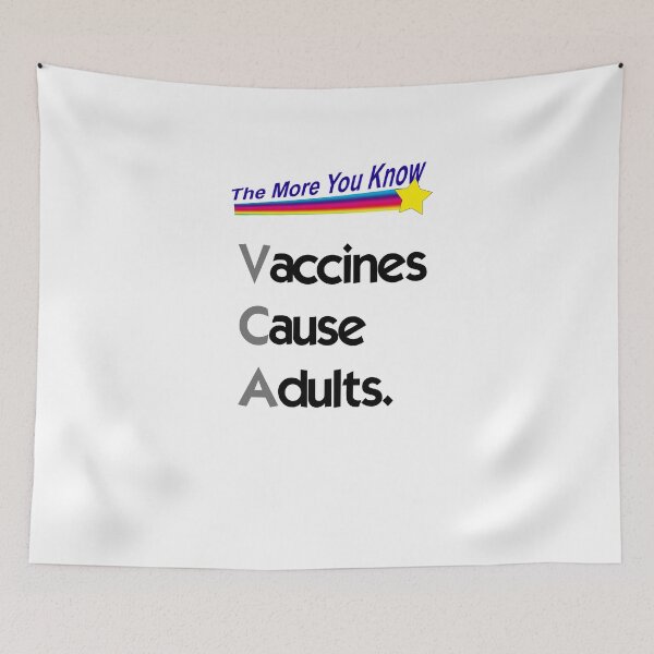 Item preview, Vaccines Cause Adults.  designed and sold by HeardUWereDead.