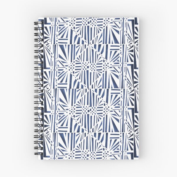 Item preview, Geometric Paper Pattern - Blue designed and sold by -Patternation-.