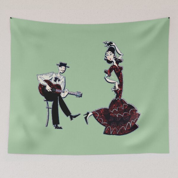 Item preview, Flamenco designed and sold by doniainart.