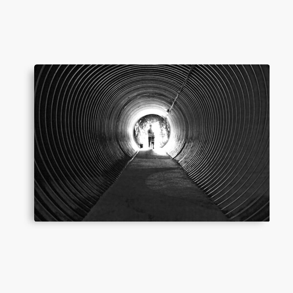 Light at the end of the tunnel Canvas Print