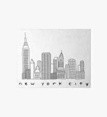 New York City Skyline Galeriedruck