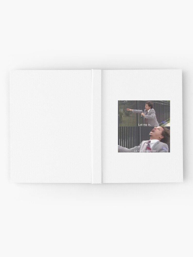 Let Me In Eric Andre Hardcover Journal By Griifith Redbubble