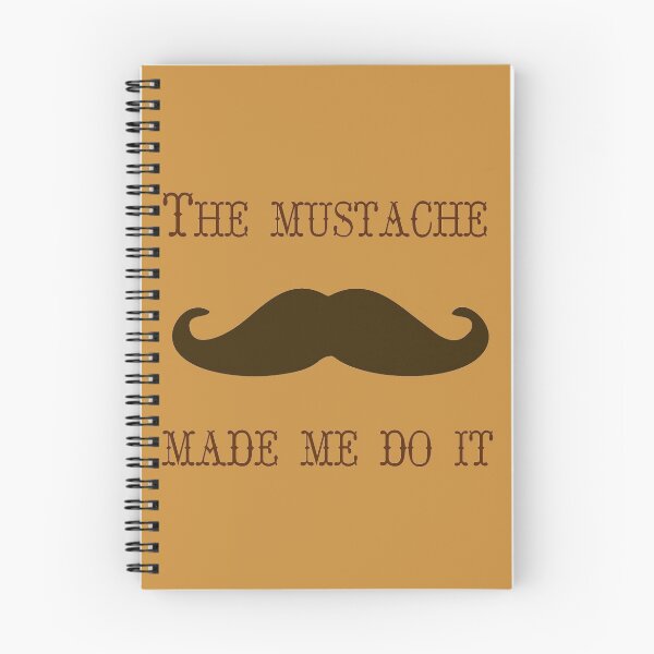 Item preview, The Mustache Made Me Do It designed and sold by Lisa Bertnick.
