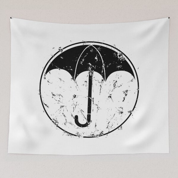 Item preview, The Umbrella Academy Distressed Logo designed and sold by Slice-of-Pizzo.
