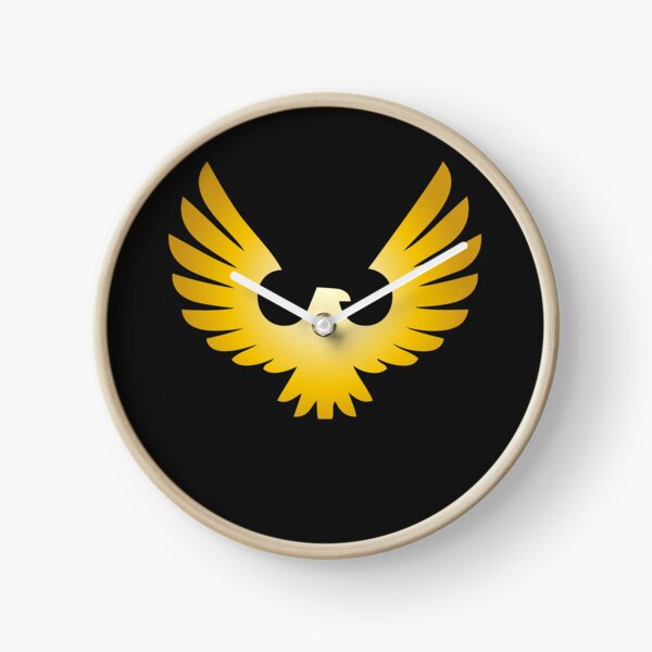 Gold Eagle Clocks Redbubble