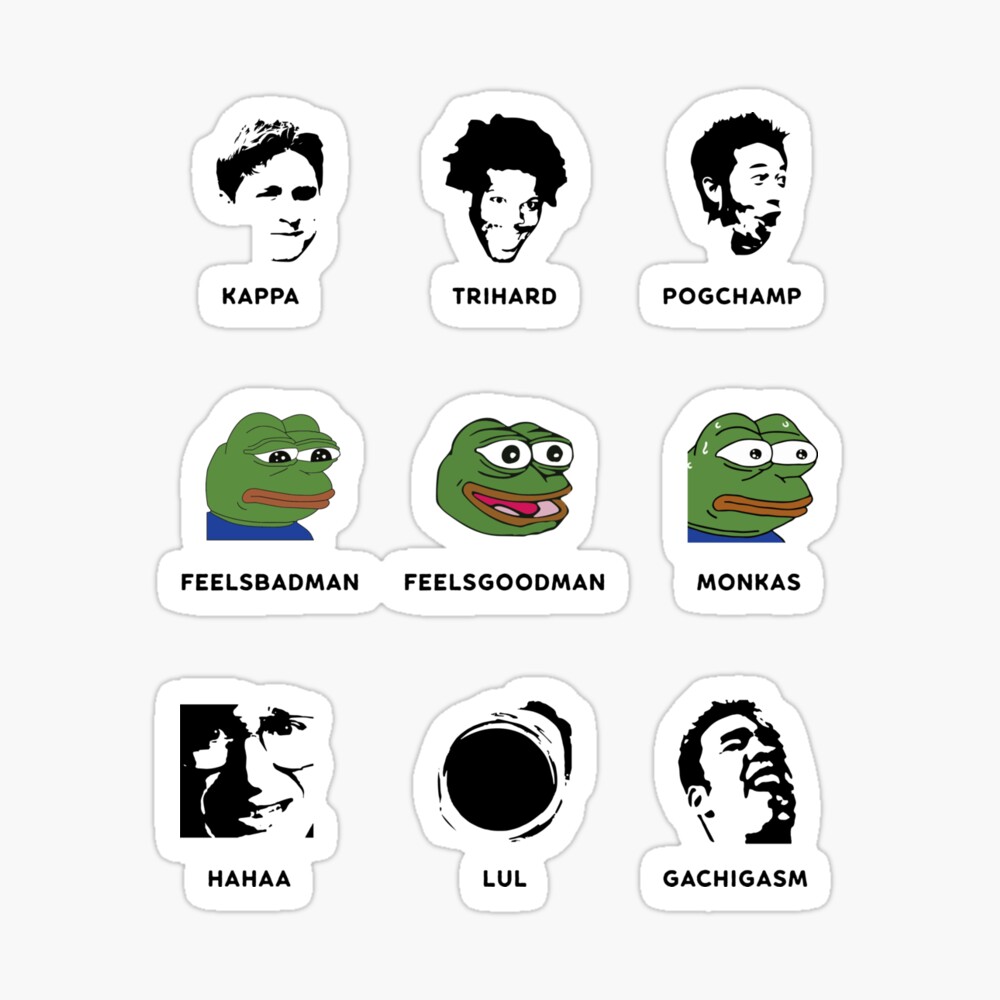 Emotes" Poster for Sale by amvhdesigns | Redbubble