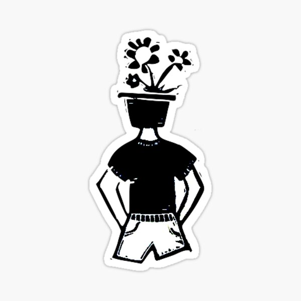 (flower)pothead Sticker