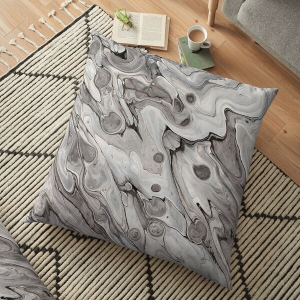 monochrome Floor Pillow