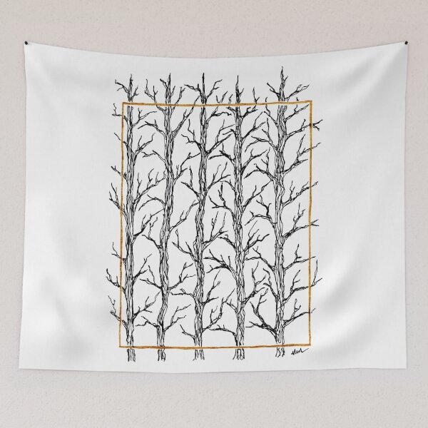 Item preview, Trees in Winter designed and sold by Namiko Hitotsubashi.