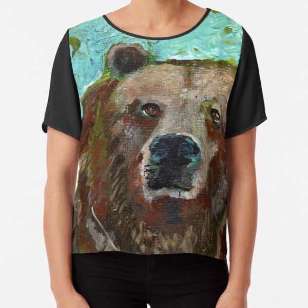 The Bear Guide Chiffon Top