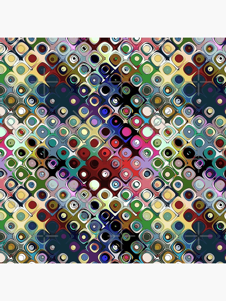 Colorful Circles Pattern by perkinsdesigns