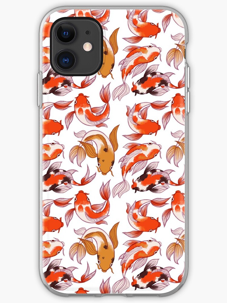 Koi Pond Pattern iphone 11 case Koi Pond Pattern iphone 11 case