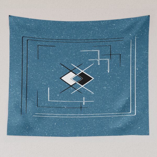 Item preview, Vintage Deco - in blue designed and sold by EmblemThreads.