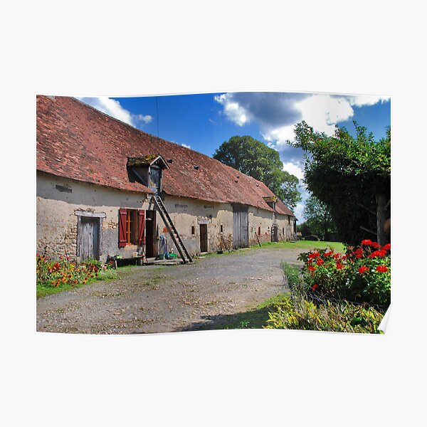 A French Farm Poster
