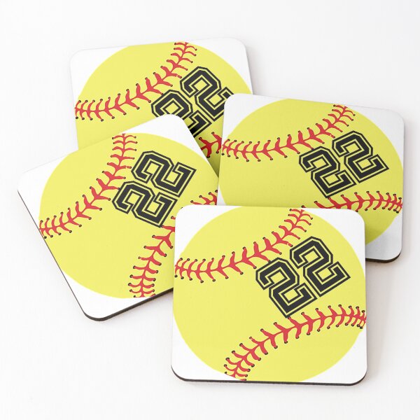 Item preview, Softball Player Jersey No 22 Back Number #22 Ball Sport Sticker Gift designed and sold by theshirtinator.