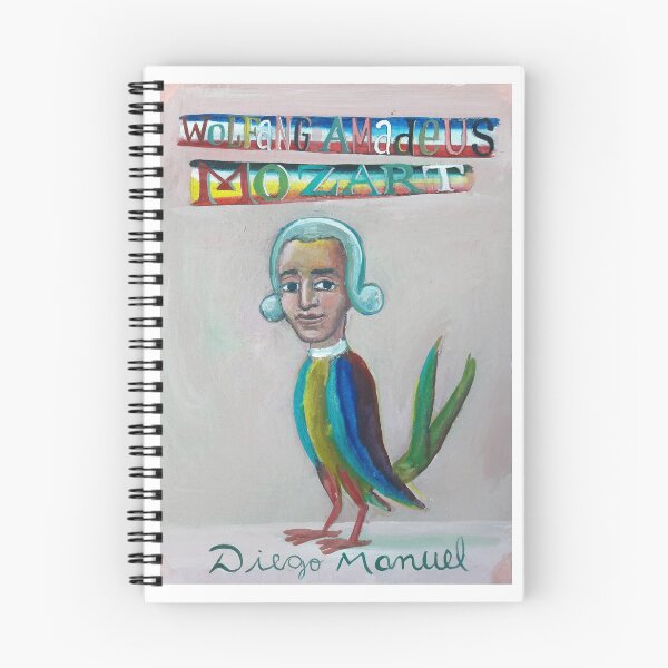 Item preview, Wolfgang Amadeus Mozart bird designed and sold by Diego Manuel Rodriguez.