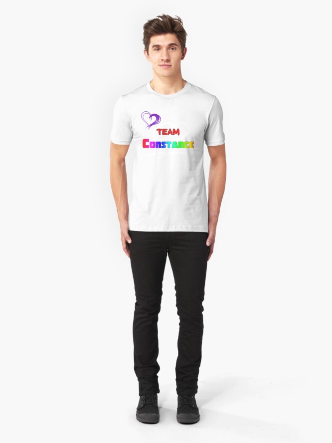 Alternate view of Team Constance! Slim Fit T-Shirt