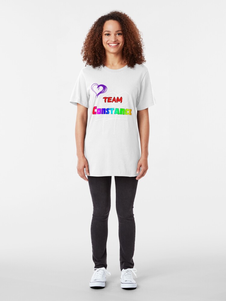 Alternate view of Team Constance! Slim Fit T-Shirt