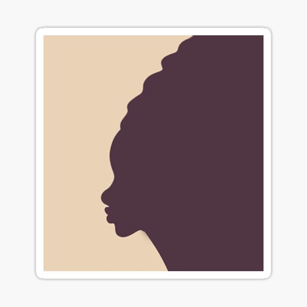Item preview, Afro Silhouette designed and sold by CLRPhoto.