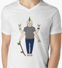 Vishnu Punx. Men's V-Neck T-Shirt