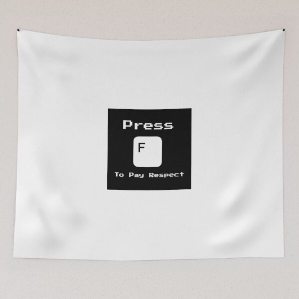 Item preview, Press F to pay respect designed and sold by joeyyyp.