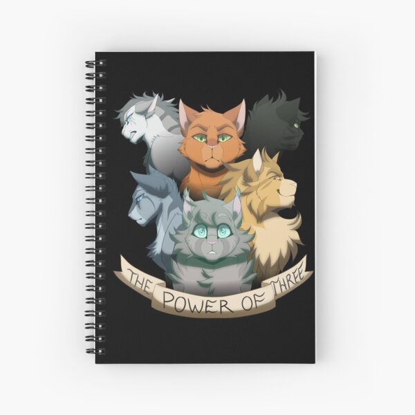 The Power Of Three Design Spiral Notebook