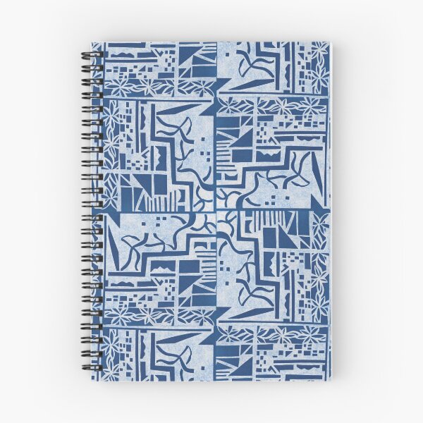 Item preview, Blue Tile Print designed and sold by -Patternation-.