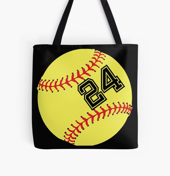 All Sports Fan Favorite Blue Number #24 Jersey Tote Bag