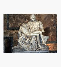 Michelangelo's Pieta Photographic Print
