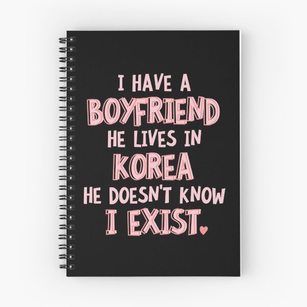 Item preview, My Korean boyfriend, he doesn't know i exist designed and sold by namjoonstrash.