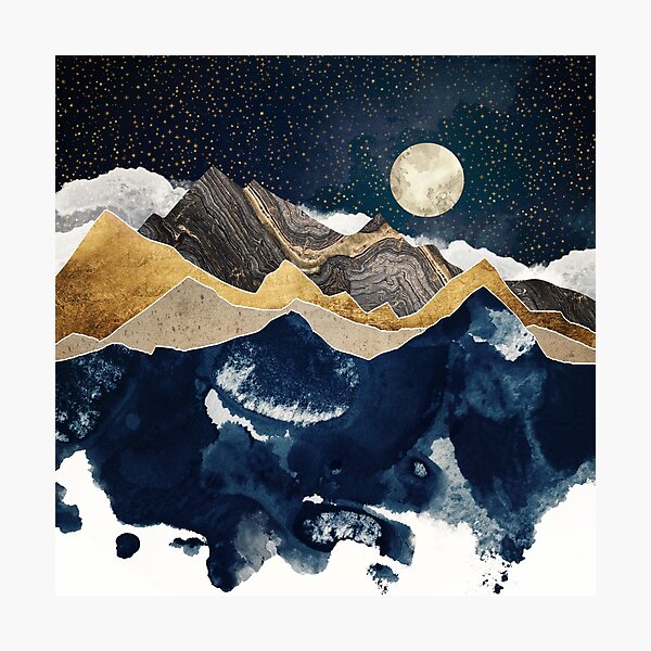 Item preview, Midnight Winter designed and sold by spacefrogdesign.