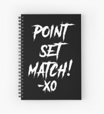 Point Set Match Spiral Notebook